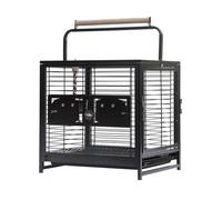 birdcage， bird cages Square Birdcages Hanging Metal Bird Cage Portable House Carrier