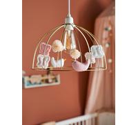 Birdcage Hanging Lampshade gold