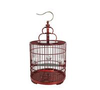 Birdcage Lightweight Bird Carrier Breathable Travel Cage With Feeding Bird Cage Travel Cage For Small Bird Cage Animal Cages(B)