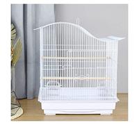 Birdcage Medium Bird Cage Parrot Cage Household Metal Bird Cage with Handle and Feeding Box Suitable for Parakeets, Canaries, Lovebirds Parrot Bird Cage