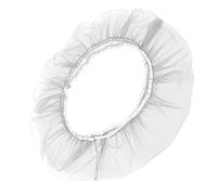 Birdcage Mesh Cover Breathable Washable Seed Animal Netting Protector Round Square Pet Cage Skirt Guard Household Garden White S