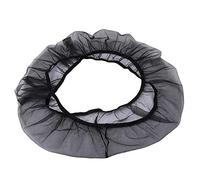 Birdcage Mesh Cover Breathable Washable Seed Animal Netting Protector Round Square Pet Cage Skirt Guard Household Garden Black S