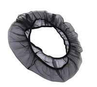 Birdcage Mesh Cover Breathable Washable Seed Animal Netting Protector Round Square Pet Cage Skirt Guard Household Garden Black S