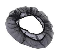 Birdcage Mesh Cover Breathable Washable Seed Animal Netting Protector Round Square Pet Cage Skirt Guard Household Garden Black M