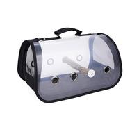 Birdcage Travel Portable Parrot with Transparent Breathable PVC Pet Birdcage Single Shoulder Backpack