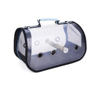 Birdcage Travel Portable Parrot with Transparent Breathable PVC Pet Birdcage Single Shoulder Backpack
