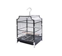 Birdcage Wrought Iron Bird Parrot Cage Bird Cage with Stand for Parakeets, Parrots, Love Birds, Pigeons, Cockatiels, Macaws Parrot Bird Cage