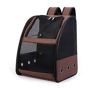 Birdcages Birdcage Breathable Sling Backpack Foldable Lightweight Outdoor Travel Multifunctional Pu Mesh Pet Parrot Parrot Bag,Zn