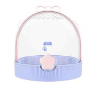 BirdCages Colorful Mini Birdcage Portable Cage Outdoor Use Handheld Breathable Perch Small Parrots(Purple)