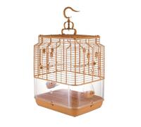 BirdCages Large Bird Cage Anti Scattering Parrot Peony Home Villa Can be Hung and Stacked