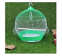 Birdcages,Large Bird Cage Round Pet Starling Cage Birdcage Durable Breathable Washable Hanging Flight Cage Decorative Pet Products Four Colors Available Cockatoo CageC-L,C-L