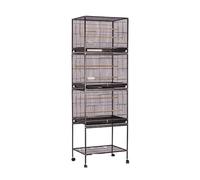 Birdcages Luxury Parrot Villa Spacious Large Bird Cage Home for Happy Birds Perfect Parakeet Nesting House