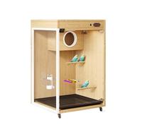 Birdcages Luxury Villa Bird Cage for Parrots Complete New Type Birdhouse & Nest