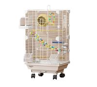 Birdcages Luxury Villa Bird Cage for Parrots Complete New Type Birdhouse & Nest