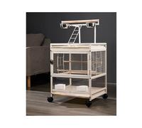 BirdCages Parrot Bird Cage Large Home Expandable Stackable Villa Capacity for Keeping Birds