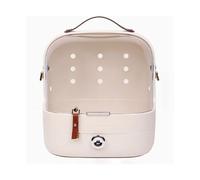 BirdCages Parrot Outing Cage Bag Bird Walking Supplies(White)