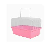 BirdCages Parrot Portable Bird Cage for Outdoor Use for(Pink)