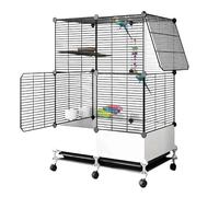 Birdcages Ultimate Luxury Villa Parrot Cage New Birdhouse & Nest