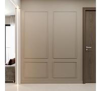 Birdeco Peel and Stick Ready to Assemble Wall molding kit, All Edges pre-Cut, Factory Primed Wall molding Pieces to Make to Make 2 top 2 Bottom Frames P-1P