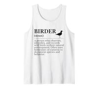Birder Definition - Wild Bird Observer, Birdwatching Tank Top