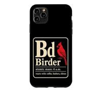 Birder Element Bd Atomic Mass 4am Reacts With Coffee Case for iPhone 11 Pro Max