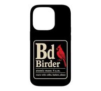 Birder Element Bd Atomic Mass 4am Reacts With Coffee Case for iPhone 14 Pro
