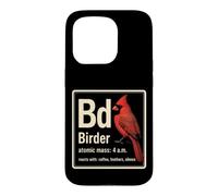 Birder Element Bd Atomic Mass 4am Reacts With Coffee Case for iPhone 15 Pro