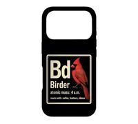 Birder Element Bd Atomic Mass 4am Reacts With Coffee Case for iPhone 17 Pro