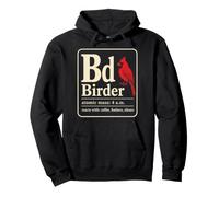 Birder Element Bd Atomic Mass 4am Reacts With Coffee Pullover Hoodie
