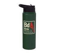 Birder Element Bd Atomic Mass 4am Reacts with Coffee Stainless Steel Insulated Water Bottle