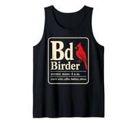 Birder Element Bd Atomic Mass 4am Reacts with Coffee Tank Top