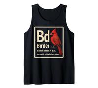 Birder Element Bd Atomic Mass 4am Reacts with Coffee Tank Top