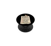 Birder's To-Do List Wake At 4 A.M. Forget Breakfast PopSockets Adhesive PopGrip