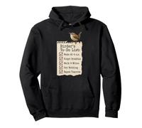 Birder's To-Do List Wake At 4 A.M. Forget Breakfast Pullover Hoodie