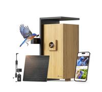 Birdfy Smart Bird Box with Dual 1080P Cameras, AI Identify Lifetime Free