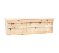 vidaXL Firwood Sparrow House with 5 Rooms Garden Wooden Bird Nesting Habitat