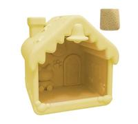 Birdhouse For | 3D Printed Shelter with LED Lights - Bird Hiding Hut Hiding Place - For Parakeets Budgies Cockatiels Cockatiels Finches And Lovebirds Breed Sleeping And The Legg