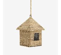 Birdhouse, Natural Seagrass Birdhouse, Eco-Friendly Decorative Hanging Bird House, Nesting Shelter for Garden Birds