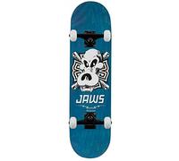 Birdhouse Pro Jaws Skull Complete Skateboard Blue 8.25"