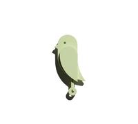 Birdie Design Indoor CO2 Monitor - Air Quality Meter for Home & Office - Promotes Mental & Physical Health - Modern Interior Decor - Reducing Health Risks with Clean Air (Meadow) - Bird Only