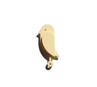 BIRDIE Design Indoor CO2 Monitor - Air Quality Meter for Home & Office - Promotes Mental & Physical Health - Modern Interior Decor - Reducing Health Risks with Clean Air (Dune, BirdPartOnly)