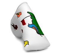 Birdie&Green Golf Putter Cover Headcover, Blade Putter Head Cover Magnetic - PU Leather Golf Headcovers fits for Scotty Cameron, Odyssey Putters for Men