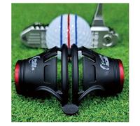 BIRDIE79, 2 Set, Golf Ball Line Marker Tool Kit, 360 Degree 3-Line Plus Vertical Line Putting Alignment Tools. Enhance Putting Accuracy & Confidence Liner Accessories. Gift Box Including Marker Pens