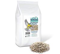 Birdies Sunflower Hearts- Bird Seed for Wild Birds -20kg Premium Husk Free Bakery Grade Kernels