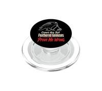 Birding Crows Are Just Feathered Geniuses Prove Me Wrong PopSockets PopGrip for MagSafe