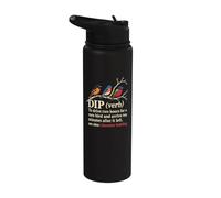 Birding Dip to Drive Two Hours for A Rare Bird Stainless Steel Insulated Water Bottle