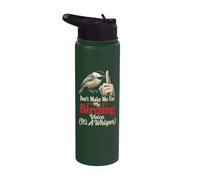 Birding Don't Make Me Use My Voice It's A Whisper Gift Stainless Steel Insulated Water Bottle