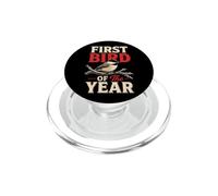 Birding First Bird Of The Year Gift PopSockets PopGrip for MagSafe