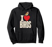Birding Goldfinch I Love Birds Pullover Hoodie