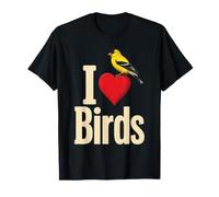 Birding Goldfinch I Love Birds T-Shirt